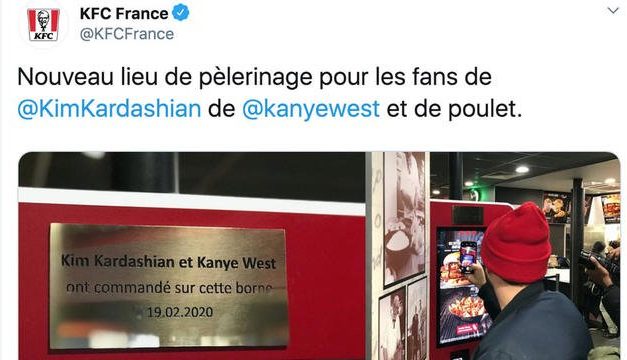 Le nouveau lieu de pélérinage des fans de Kim Kardashian et West