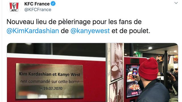 Le nouveau lieu de pélérinage des fans de Kim Kardashian et West