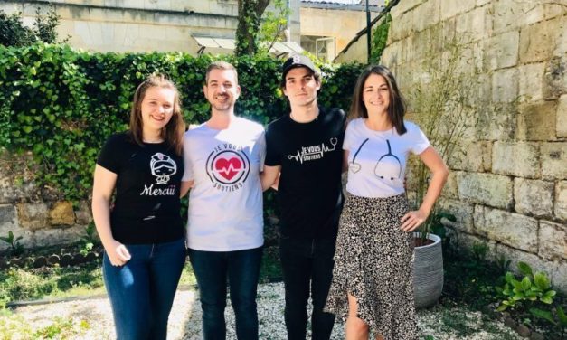 Coronavirus à Bordeaux : des tee-shirts pour soutenir les soignants et financer les hôpitaux