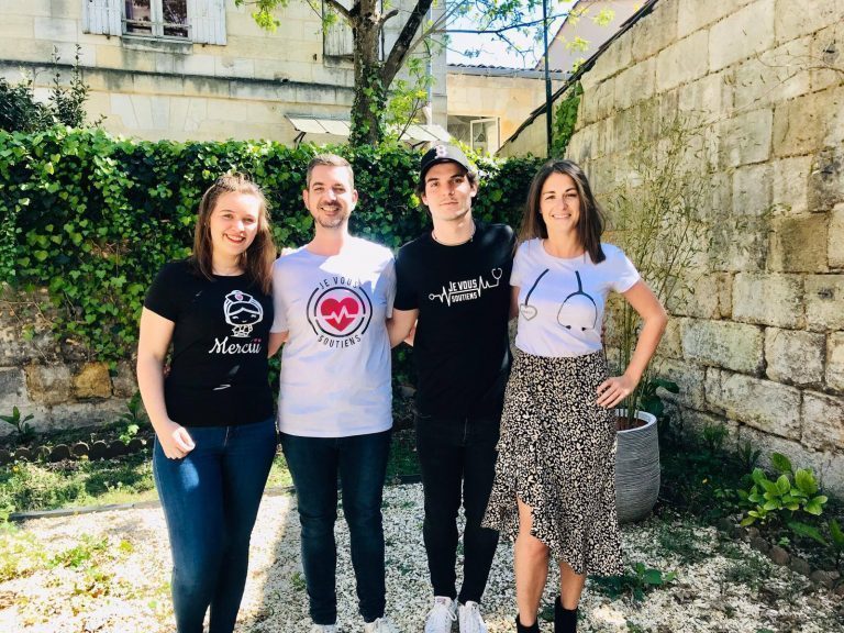 Coronavirus à Bordeaux : des tee-shirts pour soutenir les soignants et financer les hôpitaux
