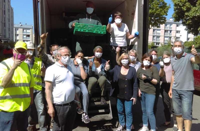Confinement dans les Yvelines : L’association solidaire a doublé son activité  d’aide alimentaire