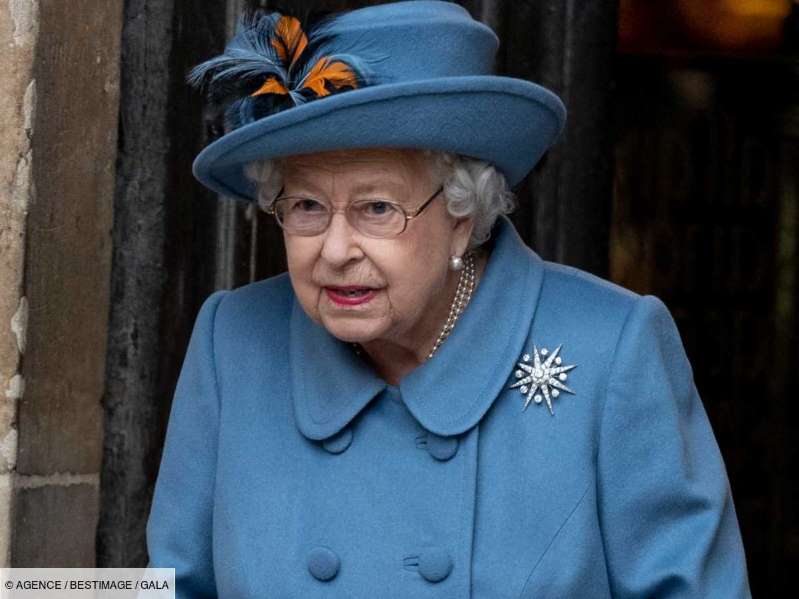 La Reine Elizabeth II attristée