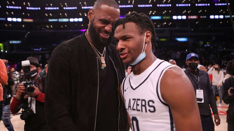 NBA: LeBron James souhaite jouer avec son Fils avant de prendre sa retraite