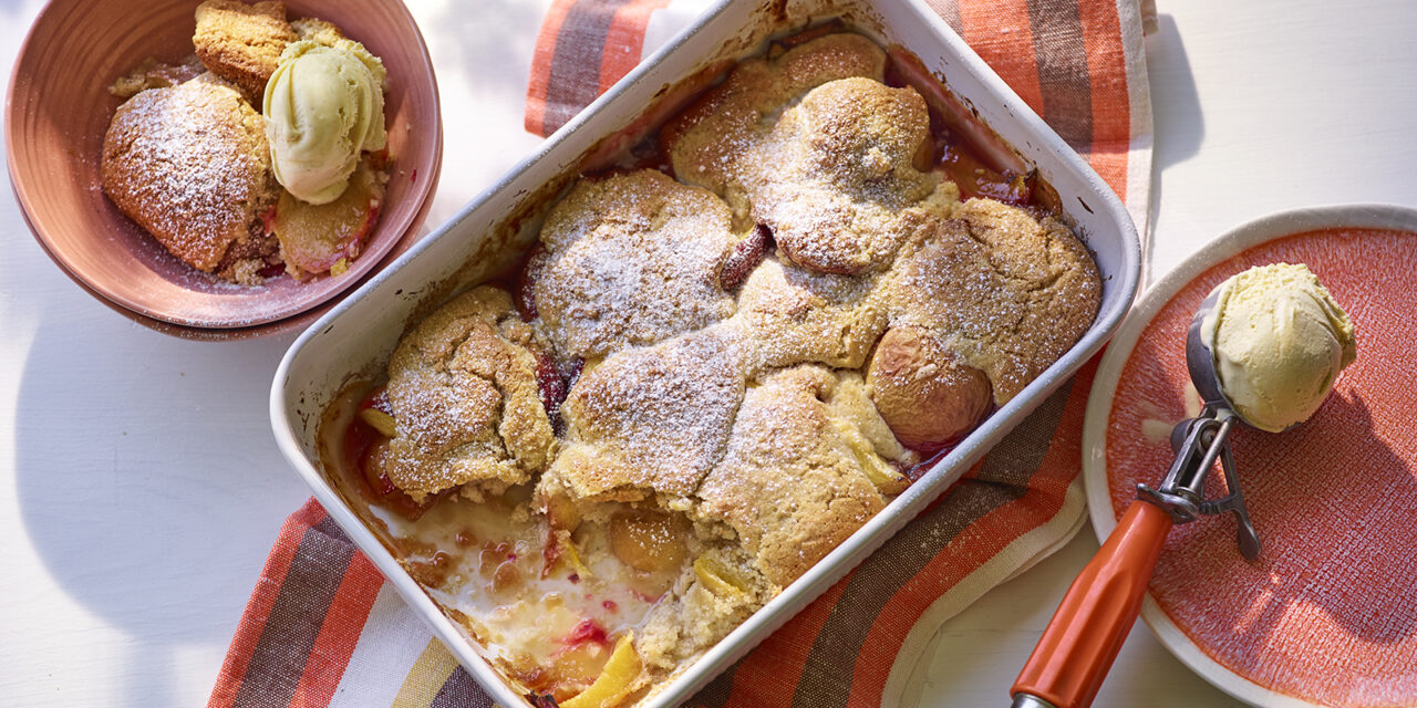 Cobbler aux prunes