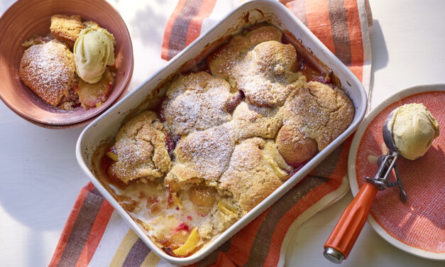 Cobbler aux prunes